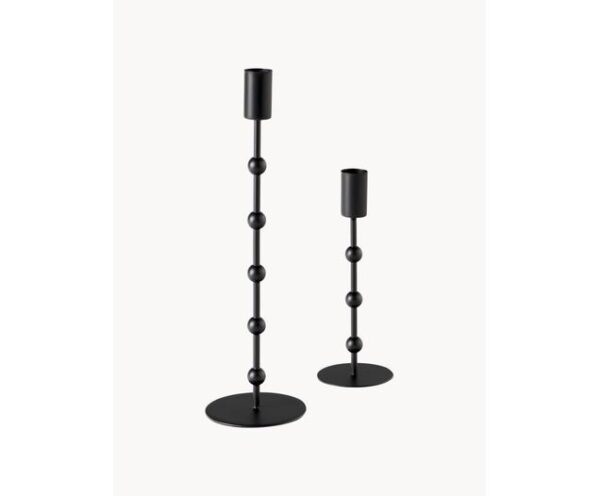Kerzenhalter Kimberly im 2er-Set, elegante Dekoration für Ihr Zuhause, edles Design aus hochwertigen Materialien, ideal für Teelichter und Stumpenkerzen.