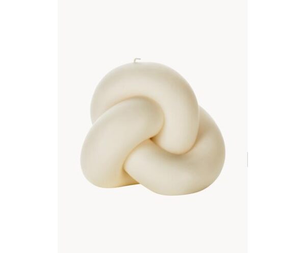 Kerze KNOT in kunstvollem Design mit einzigartigem Knotenmuster, ideal für stimmungsvolle Beleuchtung und Dekoration in jedem Raum.