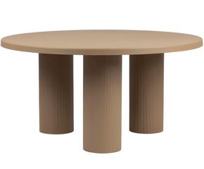 Runder Couchtisch im minimalistischen Design aus hochwertigem Material für modernes Wohnen
