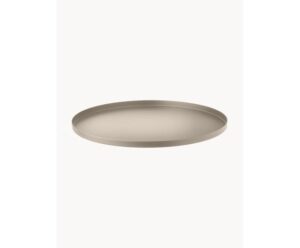 Rundes Deko-Tablett Circle aus hochwertigem Material, ideal für stilvolle Tischdekoration und Möbelakzente in modernen Wohnräumen.