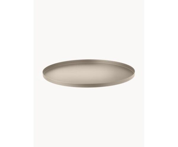 Rundes Deko-Tablett Circle aus hochwertigem Material, ideal für stilvolle Tischdekoration und Möbelakzente in modernen Wohnräumen.