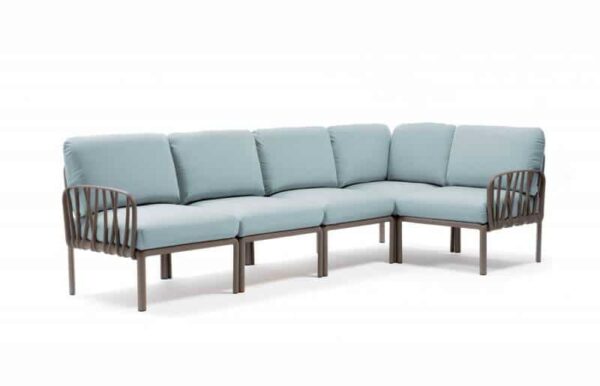 Nardi Komodo 5 Loungegarnitur tortora/ghiaccio – Bild 6