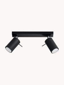 Deckenstrahler mit zwei Leuchten für optimale Ausleuchtung und modernes Design in Wohnräumen.