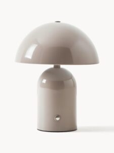 Kleine mobile dimmbare LED-Tischlampe für flexibles Lichtdesign und optimale Beleuchtung überall im Raum.