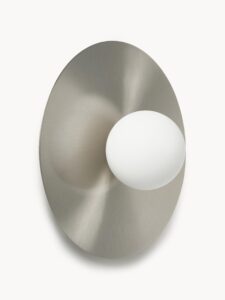 Wand-Deckenleuchte STAR in Silber für moderne Innenräume, stilvolle Beleuchtung und dekorative Akzente