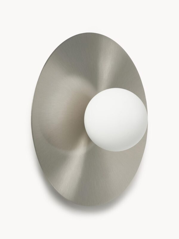 Wand-Deckenleuchte STAR in Silber für moderne Innenräume, stilvolle Beleuchtung und dekorative Akzente
