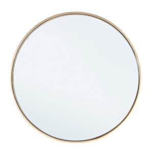 Spiegel Cosmic Gold mit einem Durchmesser von 40 cm, elegantes Design für moderne Inneneinrichtungen, in goldener Farbe erhältlich.
