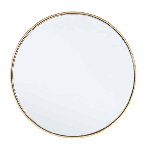 Spiegel Cosmic Gold mit einem Durchmesser von 40 cm, elegantes Design für moderne Inneneinrichtungen, in goldener Farbe erhältlich.
