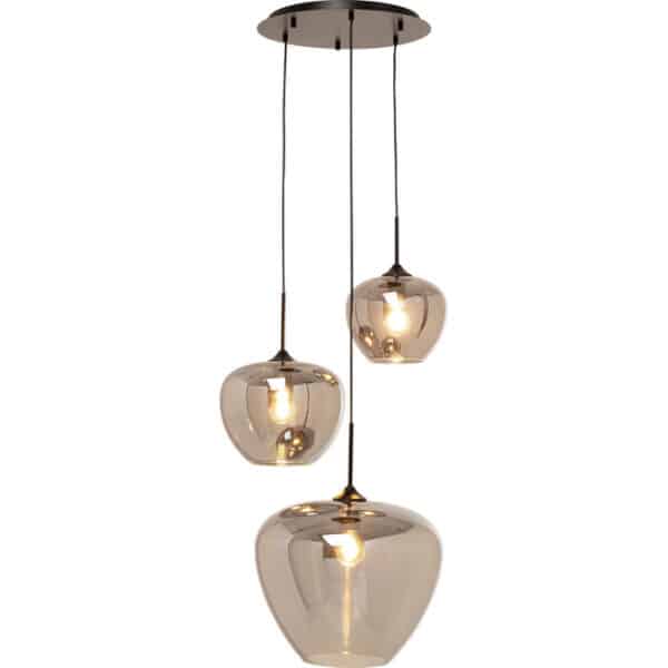 Hängelleuchte SHERE Smoke D45 mit modernem Design und rauchigem Glas für stilvolle Beleuchtung im Wohnbereich