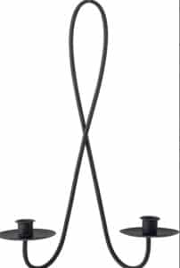 Kerzenhalter Florentin aus Metall in elegantem Design für stimmungsvolle Beleuchtung