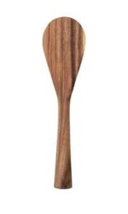 Küchenlöffel aus hochwertigem Edelstahl, ideal zum Kochen und Servieren von Speisen in der modernen Küche