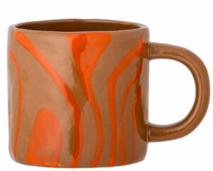 Tasse Ninka mit modernem Design und farbenfrohem Muster für Kaffee und Tee, perfekt für jeden Anlass.