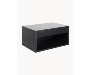 Wand-Nachttisch Cholet mit praktischer Schublade in modernem Design, ideal für Schlafzimmer zur optimalen Stauraumlösung.