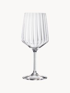 Kristall-Rotweingläser Life Style im Set von 4 Stück für elegantes Trinken und stilvolle Tischdekoration.
