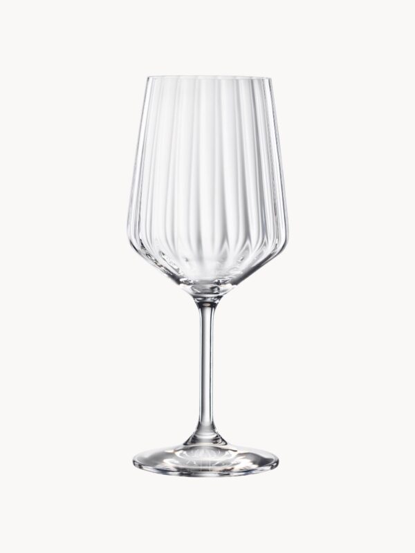 Kristall-Rotweingläser Life Style im Set von 4 Stück für elegantes Trinken und stilvolle Tischdekoration.