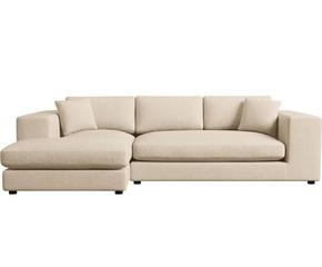 Ecksofa 5-Sitzer Lewostronna in modernem Design, Maße 282 x 174 cm, ideal für komfortables Sitzen im Wohnraum.