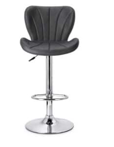 Barhocker LEXINGTON in modernem Grau mit bequemer Polsterung und stabilem Rahmen ideal für Bar und Küche
