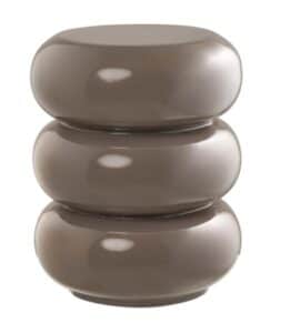 Moderner Beistelltisch ROSALINA aus Holz mit Metallgestell, ideal als praktischer Wohnzimmertisch oder Nachttisch