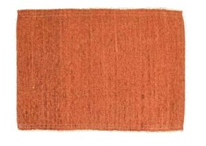 Tischset FRIVOLE in der Größe 50x35 cm in rostiger Optik für stilvollen und robusten Tischschutz