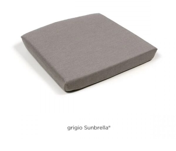 Nardi Outdoor Sitzauflage Net relax grigio aus hochwertigem Sunbrella Material für bequemen und wetterfesten Sitzkomfort