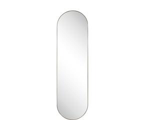 Ovaler Wandspiegel mit den Maßen 40 cm Breite und 140 cm Höhe modern und elegant
