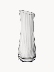 Kristall-Karaffe Lifestyle 1,1 Liter elegantes Design aus hochwertigem Kristallglas