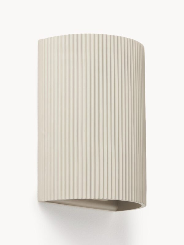 Wandleuchte Taupe moderne LED Wandlampe energiesparend mit elegantem Design