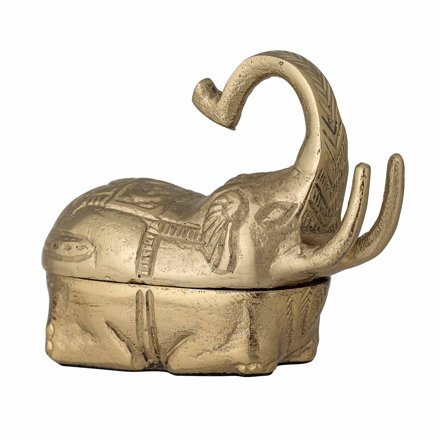 Schmuckbox Elephant aus Holz mit Elefantenmotiv zur Aufbewahrung von Schmuck und Accessoires