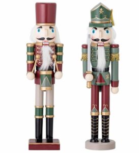 Nussknacker D A R R E N 2 teilig aus Metall hochwertige Verarbeitung robust und langlebig ideal zum Knacken von Walnüssen und Haselnüssen