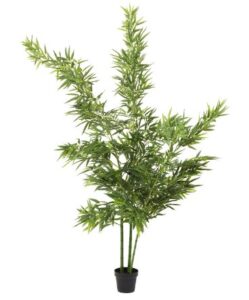 Kunstpflanze BAMBOO H 200 im natürlichen Bambus-Design für Innen- und Außenbereiche