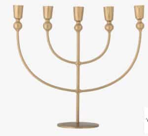 Weihnachtskerzenhalter gold groß eleganter Kerzenständer für festliche Dekoration Weihnachten