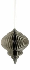 Ornament Milay Salbei in eleganter grüner Farbe mit filigranem Design