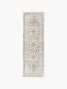Chenilleläufer Teppich in Größe 80 x 250 cm weich und langlebig ideal für Flur und Wohnzimmer