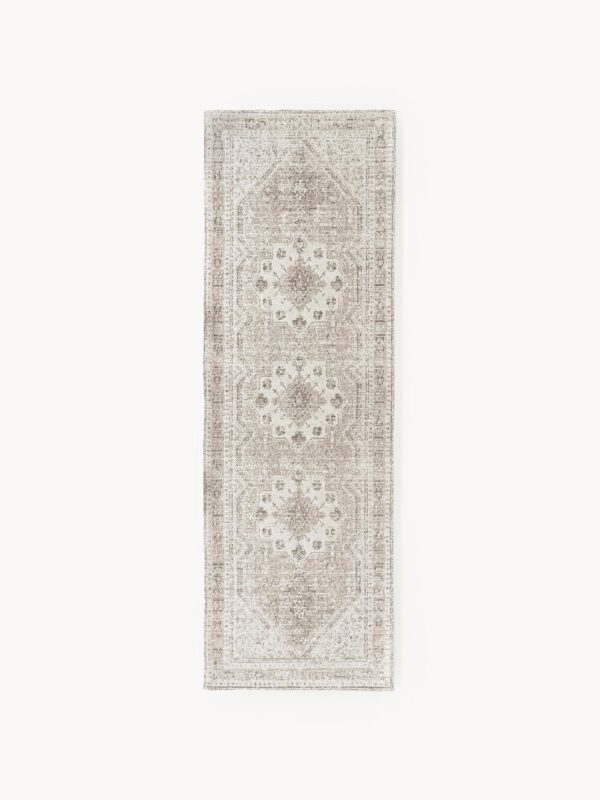 Chenilleläufer Teppich in Größe 80 x 250 cm weich und langlebig ideal für Flur und Wohnzimmer
