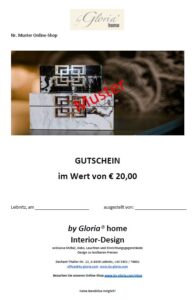 1Online-Shop Geschenkgutschein € 20