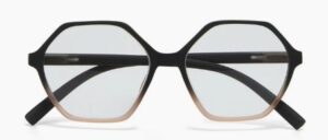 Okkia Lesebrille VENEZIA Modell OK036BP-2.00 mit braunem Rahmen und klaren Gläsern für scharfes Sehen