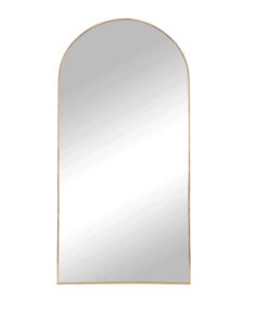 Spiegel GOLD 180 x 90 cm großer Wandspiegel mit goldenem Rahmen dekoratives Design modern hochwertig