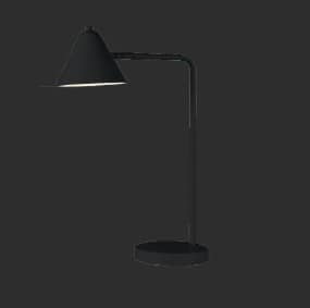 Tischleuchte TL LINDA WW Schwarz matt mit warmweißem Leuchtmittel moderne Beleuchtung