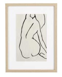 Bild Frau Refined 2 30x40 modernes Frauenporträt Kunstdruck hochwertige Wanddekoration