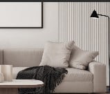 Stehleuchte LINDA WW schwarz matt Höhe 129,5 cm inklusive Leuchtmittel modern und energieeffizient