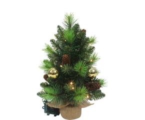 Künstlicher LED-Weihnachtsbaum NOEL mit integrierten warmweißen Lichtern und realistischem Design