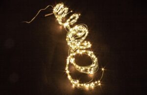 Lichterkette LED Lux 360 energieeffiziente dekorative Beleuchtung mit warmweißen LEDs für innen und außen