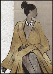 Gemälde Frau Talent großformatig 103 x 143 cm moderne Kunst hochwertige Wanddekoration