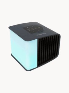 Klimagerät EvaSmart modernes mobiles Klimagerät für effiziente Raumkühlung und Luftentfeuchtung in Wohn- und Bürobereichen