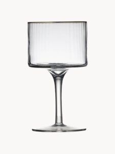 Gin- und Tonic-Gläser Palermo 4er Set stilvolles Design klare Glasqualität ideal für erfrischende Cocktails