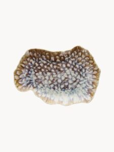 Ovale Servierplatte in Marineblau aus hochwertigem Porzellan ideal zum Servieren von Speisen