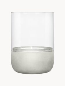 Teelicht Calma aus Beton moderner minimalistischer Kerzenhalter für stimmungsvolle Beleuchtung