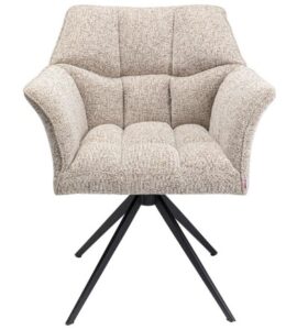 Esszimmerstuhl Thinktank in elegantem Beige mit modernem Design und komfortabler Polsterung