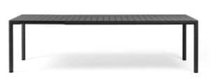 Nardi Tevere 210 EXT Ausziehtisch Antracite Länge 211-275 cm Breite 100 cm moderner Gartentisch robust und wetterfest