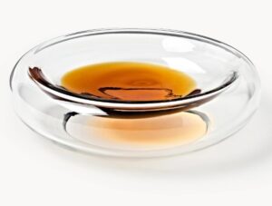 Glasschale transparent modern elegant küche dessert schale hochwertig